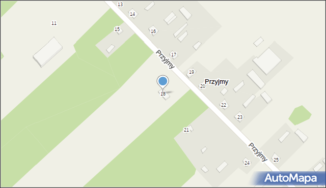 Przyjmy, Przyjmy, 18, mapa Przyjmy