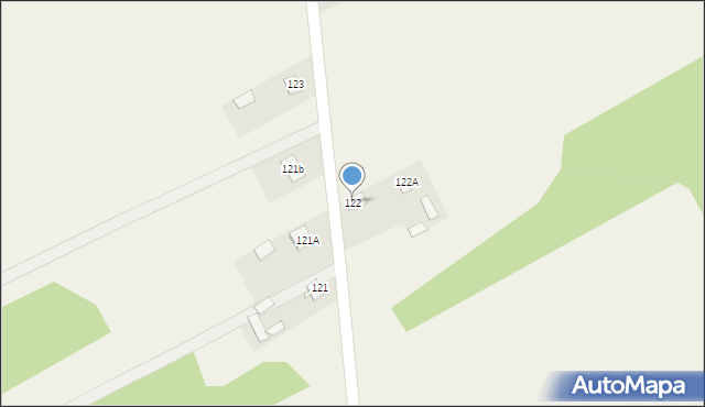 Przyjmy k. Poręby, Przyjmy k. Poręby, 122, mapa Przyjmy k. Poręby