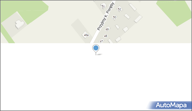 Przyjmy k. Poręby, Przyjmy k. Poręby, 46, mapa Przyjmy k. Poręby