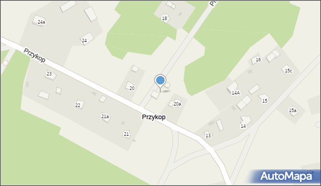 Przykop, Przykop, 19a, mapa Przykop