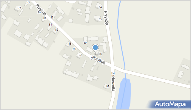 Przykop, Przykop, 94, mapa Przykop