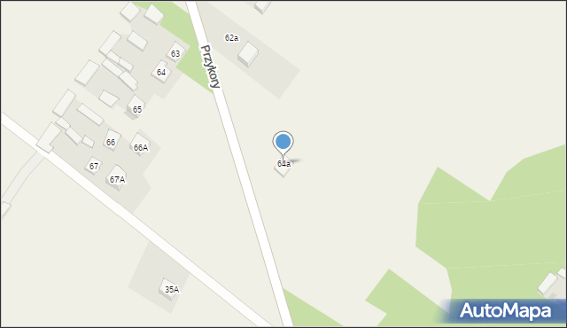 Przykory, Przykory, 64a, mapa Przykory