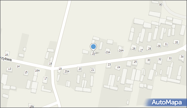 Przykwa, Przykwa, 22, mapa Przykwa