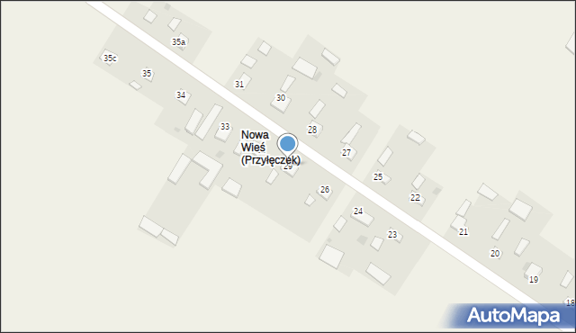 Przyłęczek, Przyłęczek, 29, mapa Przyłęczek