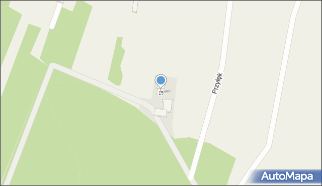 Przyłęk, Przyłęk, 15, mapa Przyłęk