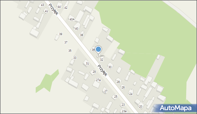 Przyłęk, Przyłęk, 34, mapa Przyłęk