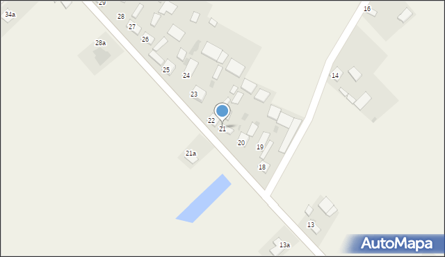 Przyłęk, Przyłęk, 21, mapa Przyłęk