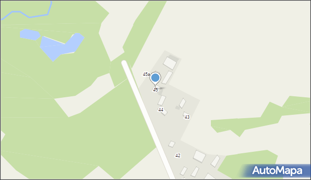 Przyłęk, Przyłęk, 45, mapa Przyłęk