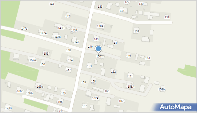 Przyłęk, Przyłęk, 150, mapa Przyłęk