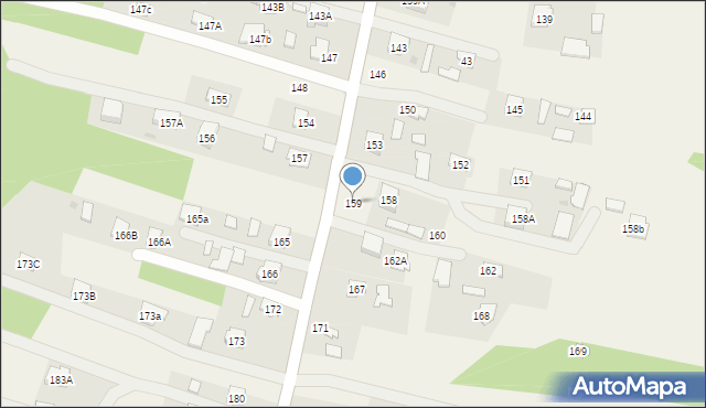 Przyłęk, Przyłęk, 159, mapa Przyłęk