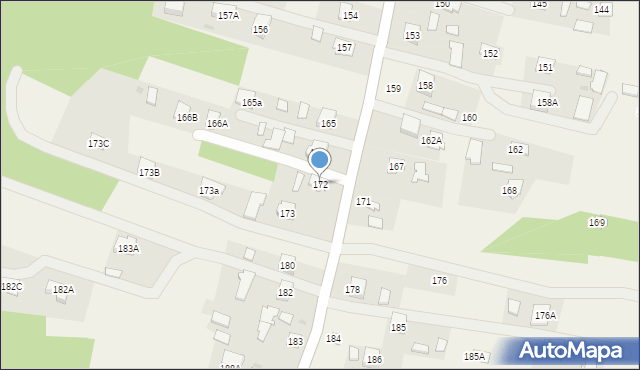 Przyłęk, Przyłęk, 172, mapa Przyłęk