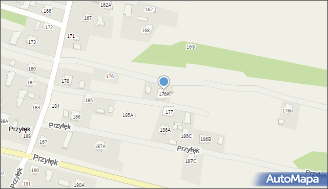 Przyłęk, Przyłęk, 176A, mapa Przyłęk