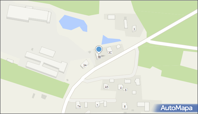 Przyłęk, Przyłęk, 3B, mapa Przyłęk