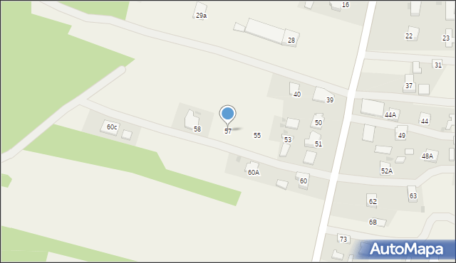 Przyłęk, Przyłęk, 57, mapa Przyłęk