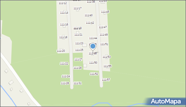 Przyłęk, Przyłęk, 111/48, mapa Przyłęk