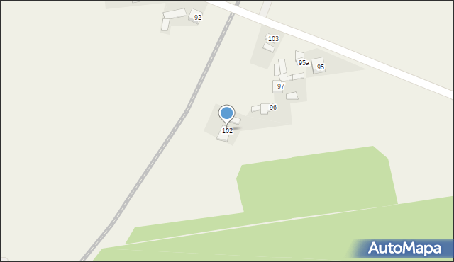 Przyłęk Duży, Przyłęk Duży, 102, mapa Przyłęk Duży