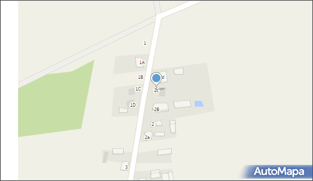 Przyłęk Duży, Przyłęk Duży, 2c, mapa Przyłęk Duży