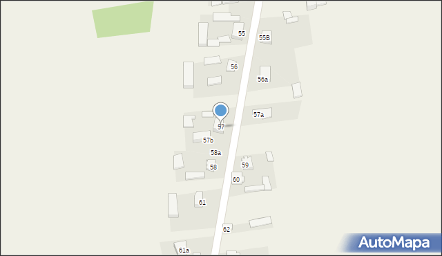 Przyłęk Duży, Przyłęk Duży, 57, mapa Przyłęk Duży
