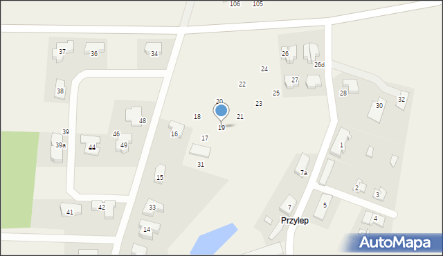Przylep, Przylep, 19, mapa Przylep