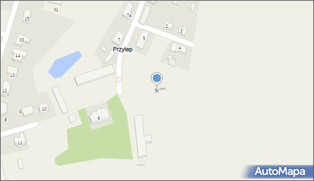 Przylep, Przylep, 5c, mapa Przylep
