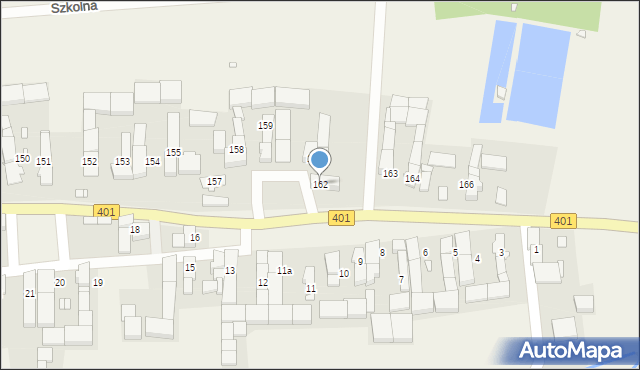 Przylesie, Przylesie, 162, mapa Przylesie