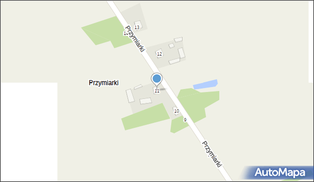 Przymiarki, Przymiarki, 11, mapa Przymiarki