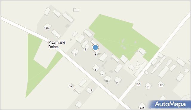 Przymiarki, Przymiarki, 5, mapa Przymiarki