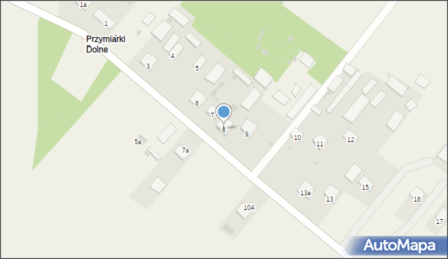 Przymiarki, Przymiarki, 8, mapa Przymiarki