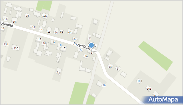 Przymiarki, Przymiarki, 3, mapa Przymiarki