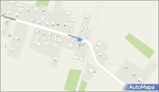 Przymiarki, Przymiarki, 3A, mapa Przymiarki