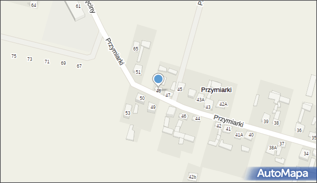 Przymiarki, Przymiarki, 48, mapa Przymiarki