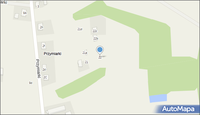Przymiarki, Przymiarki, 22, mapa Przymiarki