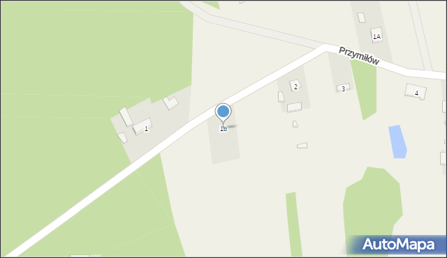 Przymiłów, Przymiłów, 1b, mapa Przymiłów
