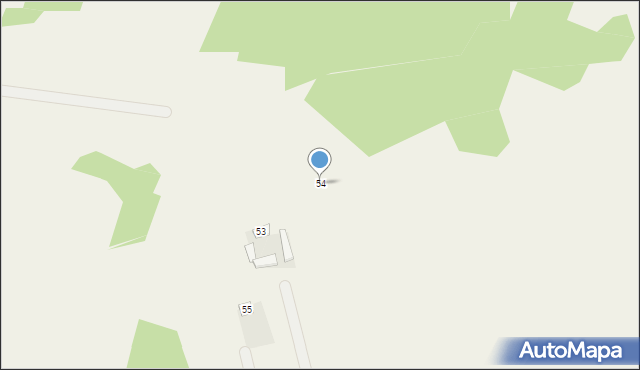 Przymiłów, Przymiłów, 54, mapa Przymiłów