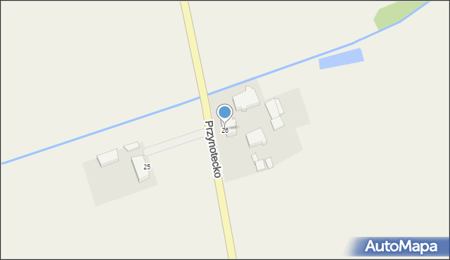 Przynotecko, Przynotecko, 26, mapa Przynotecko