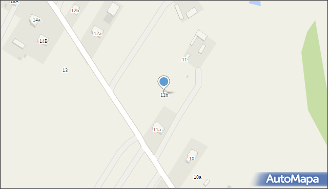 Przypisówka, Przypisówka, 11b, mapa Przypisówka