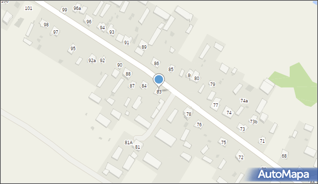 Przypisówka, Przypisówka, 83, mapa Przypisówka