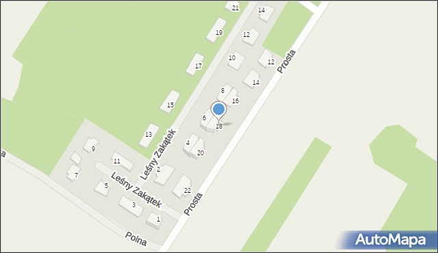 Przypki, Prosta, 18, mapa Przypki