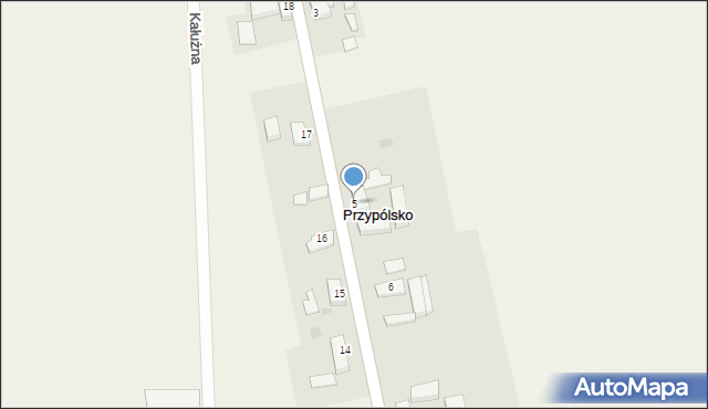 Przypólsko, Przypólsko, 5, mapa Przypólsko