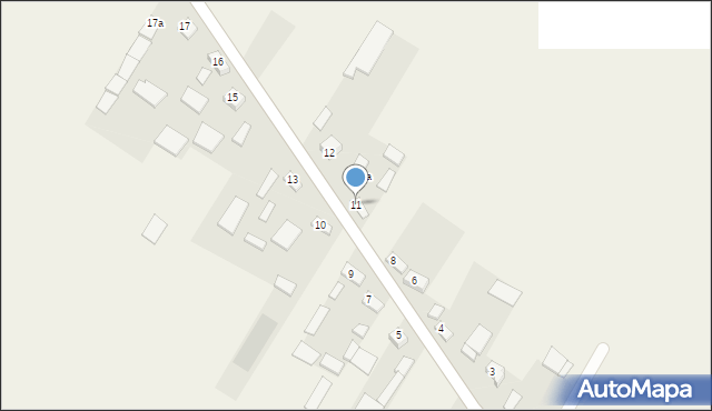 Przyrąb, Przyrąb, 11, mapa Przyrąb