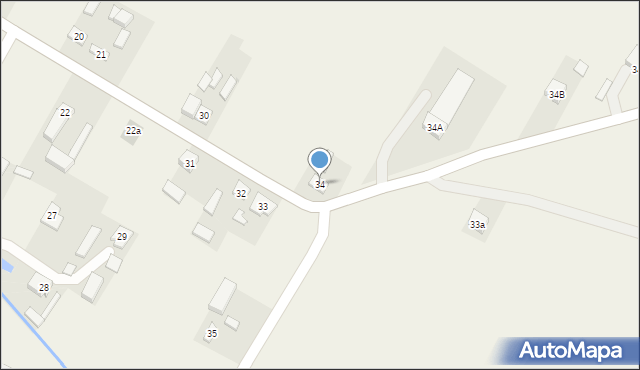 Przyranie, Przyranie, 34, mapa Przyranie