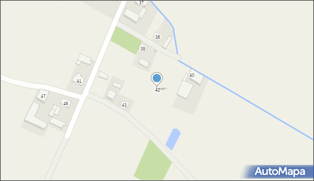 Przyranie, Przyranie, 42, mapa Przyranie