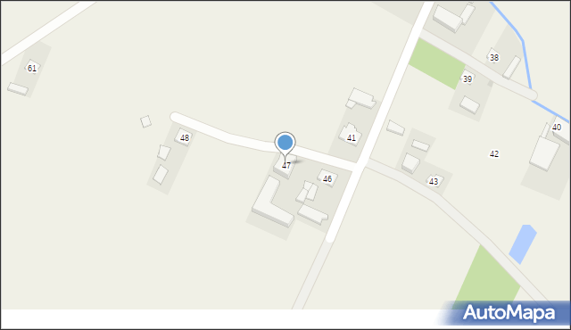 Przyranie, Przyranie, 47, mapa Przyranie