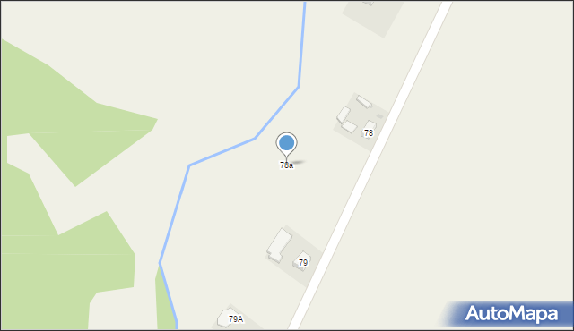 Przyranie, Przyranie, 78a, mapa Przyranie