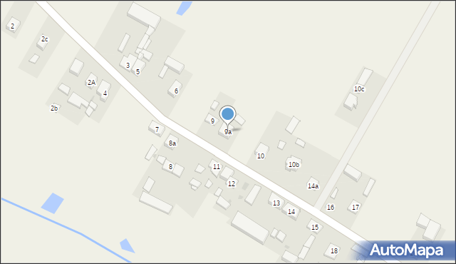 Przyranie, Przyranie, 9a, mapa Przyranie