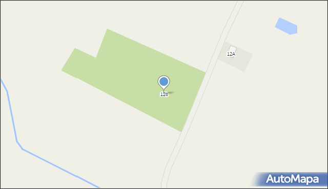 Przyrowo, Przyrowo, 12b, mapa Przyrowo