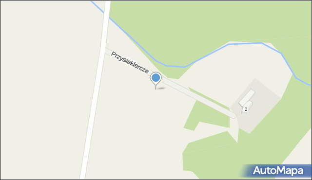 Przysiekiercze, Przysiekiercze, 4b, mapa Przysiekiercze