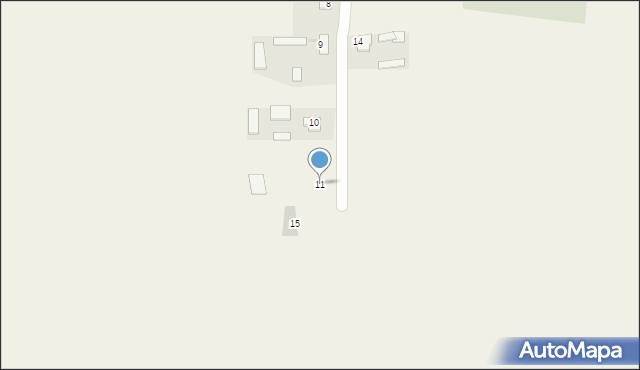 Przysiółek, Przysiółek, 11, mapa Przysiółek