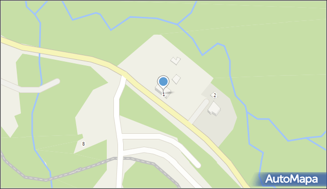 Przysłup, Przysłup, 1, mapa Przysłup