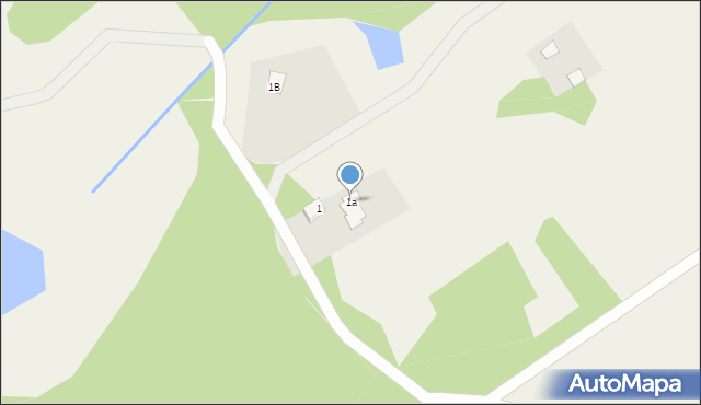 Przystajne, Przystajne, 1a, mapa Przystajne